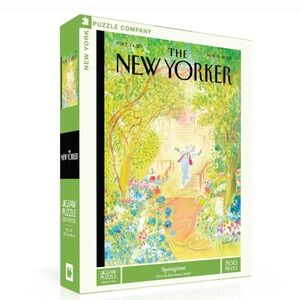 NEW! New York Puzzle Company Springtime